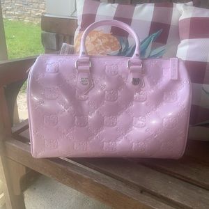 Hello Kitty Baby pink patent leather Satchel